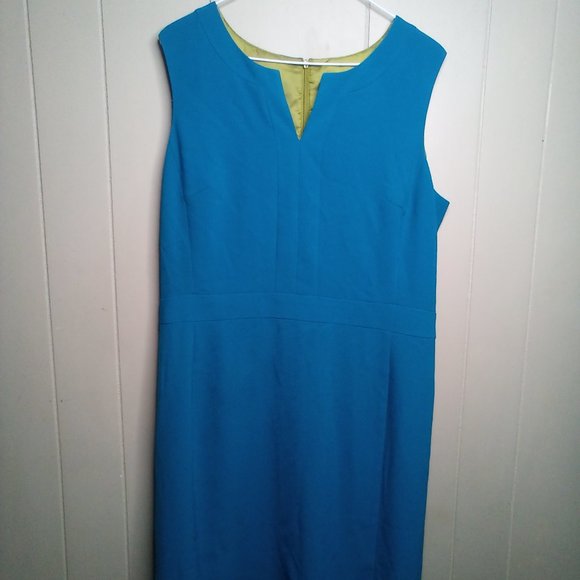 Danny & Nicole Dresses & Skirts - Danny & Nicole Dress 12 Sleeveless Teal Blue Green